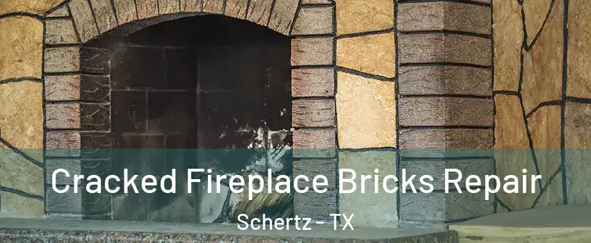  Cracked Fireplace Bricks Repair Schertz - TX