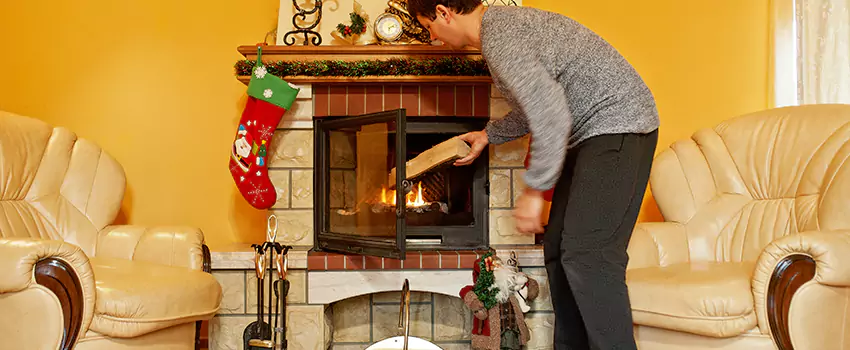 Gas to Wood-Burning Fireplace Conversion Services in Schertz, Texas