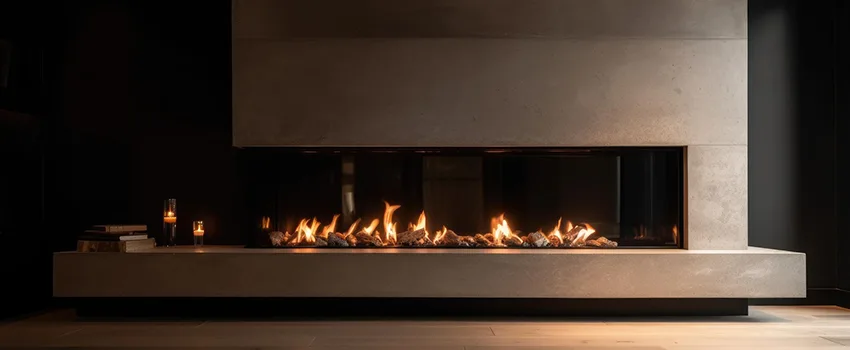 Gas Fireplace Ember Bed Design Services in Schertz, Texas