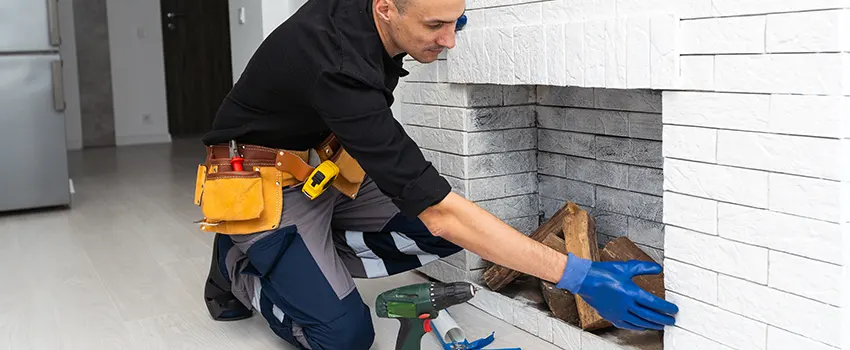 Fireplace Damaged Damper Frame Repair Services in Schertz, Texas
